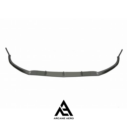 MERC W205 (C-CLASS) EDITION 1 ARCANE AERO STYLE GLOSS BLACK FRONT SPOILER