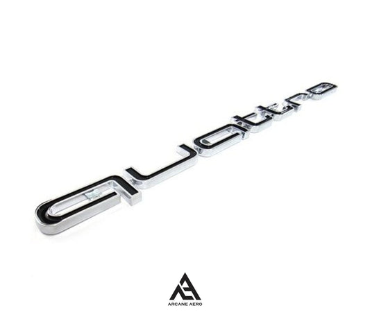 AUDI QUATTRO GRILLE EMBLEM