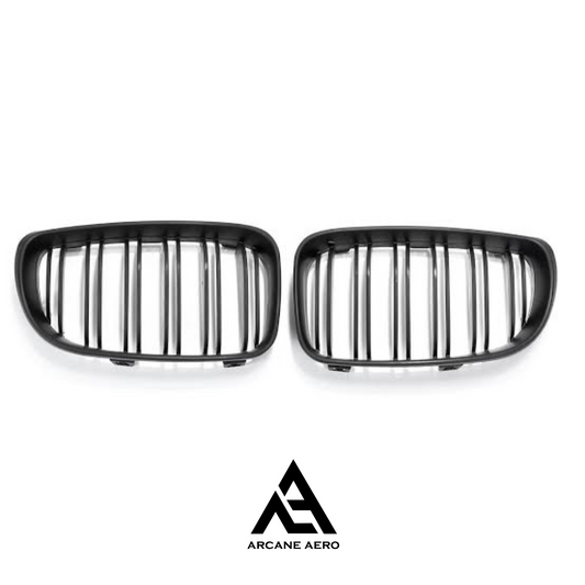 BMW E82 (1-SERIES) ARCANE AERO DUAL SLAT KIDNEY GRILLES