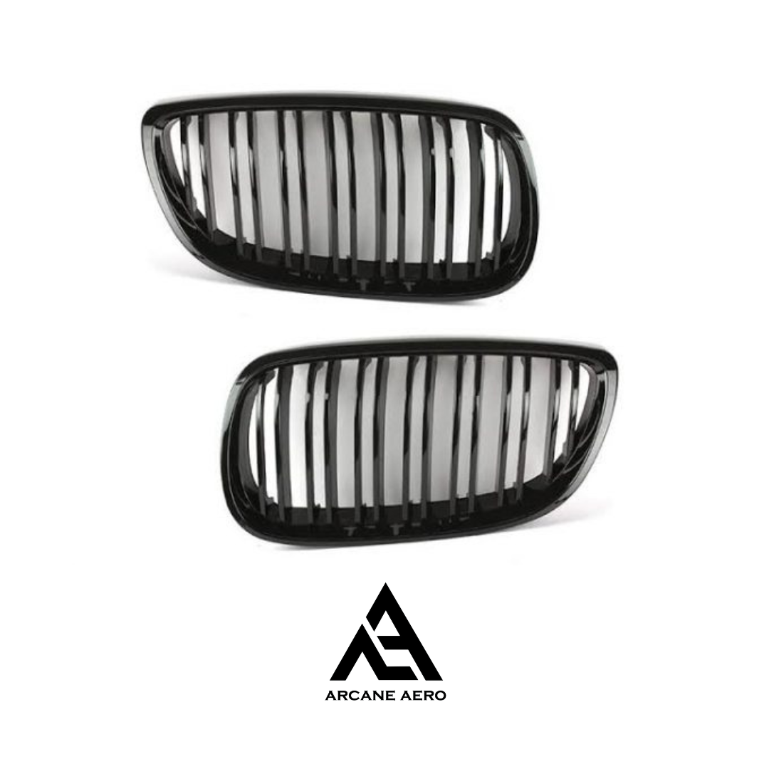 BMW E90 LCI 3-SERIES ARCANE AERO DUAL SLAT KIDNEY GRILLES