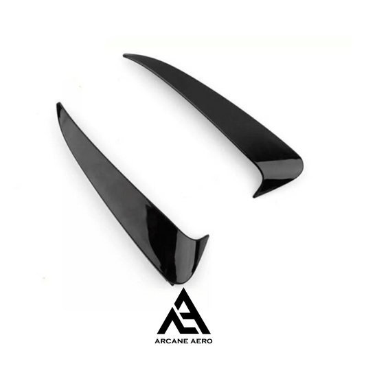 MERC W205 (C-CLASS) ARCANE AERO COUPE REAR BUMPER CANARDS