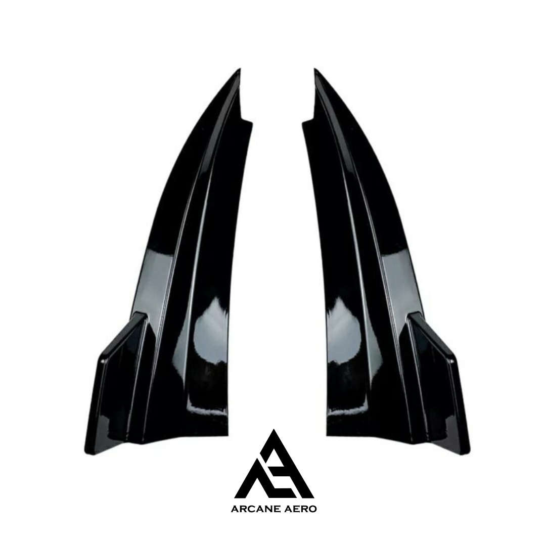 MERC W205 (C-CLASS) COUPE ARCANE AERO REAR DIFFUSER SPATS