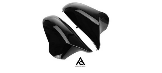 BMW F8X ARCANE AERO M SERIES GLOSS BLACK MIRROR CAPS