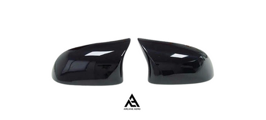 BMW X6 (F16) ARCANE AERO GLOSS BLACK M STYLE MIRROR CAPS