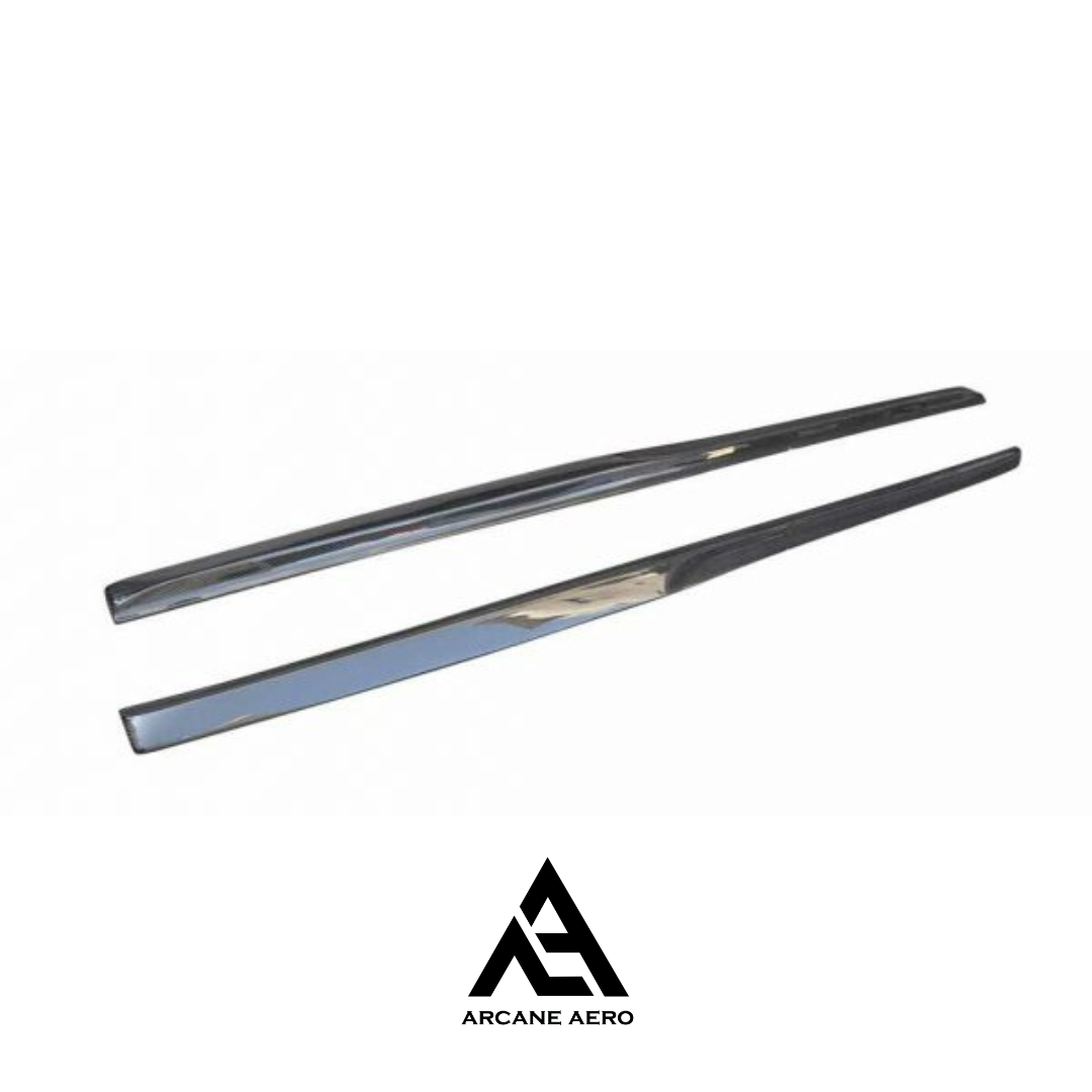 MERC W205 C63/S ARCANE AERO STYLE CARBON FIBRE SIDE SKIRTS