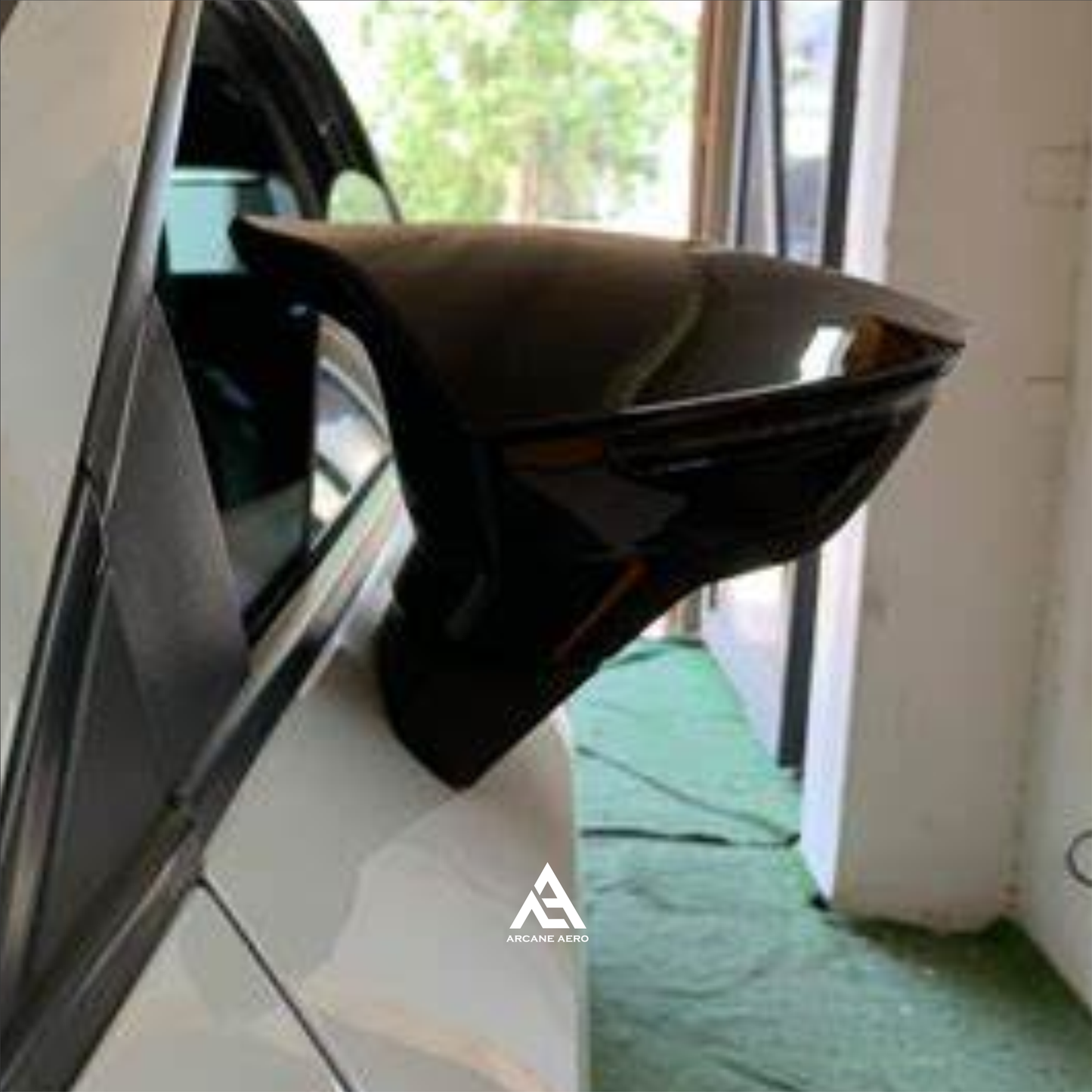 BMW F-SERIES M STYLE CARBON ARCANE AERO FIBER MIRROR COVERS