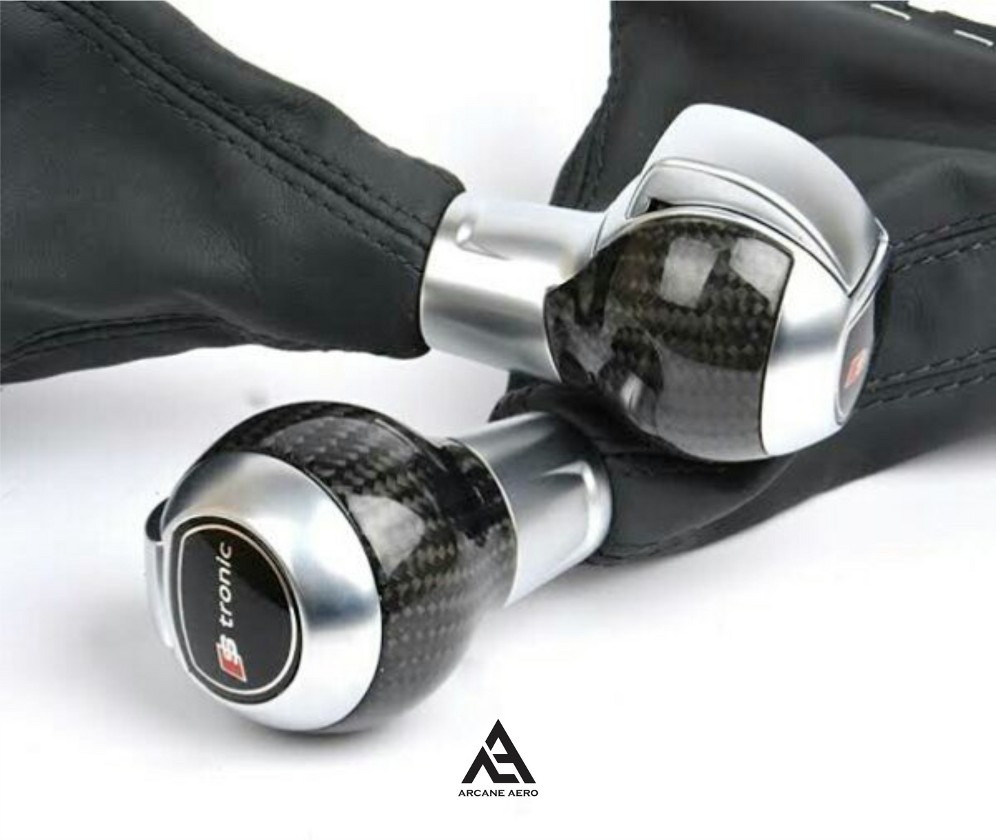 AUDI CARBON FIBRE S-TRONIC GEAR KNOB SHIFTER