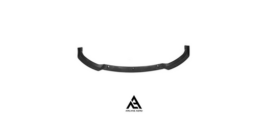 BMW F30 (3-SERIES) ARCANE AER STYLE GLOSS BLACK FRONT SPOILER