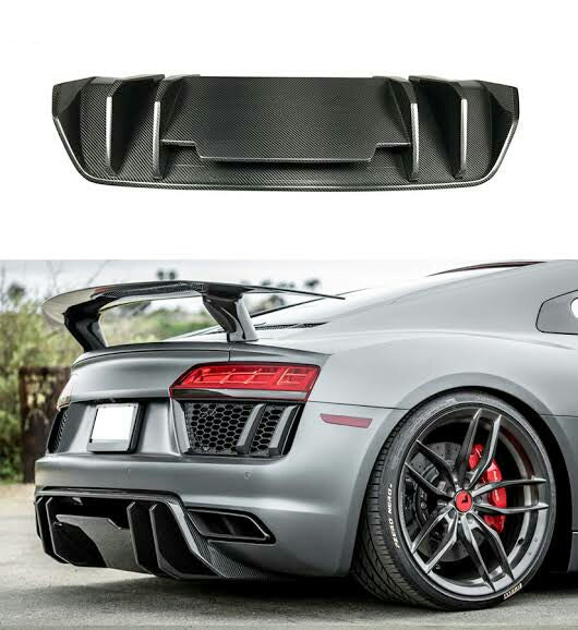 AUDI R8 (4S) ARCANE AERO STYLE CARBON FIBER REAR DIFFUSER