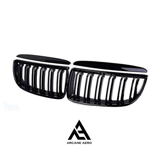 BMW E90 3-SERIES ARCANE AERO DUAL SLAT KIDNEY GRILLES
