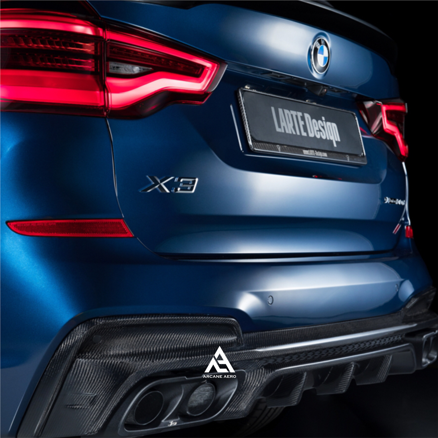 BMW X3 G01 X3M  ARCANE AERO STYLE DIFFUSER