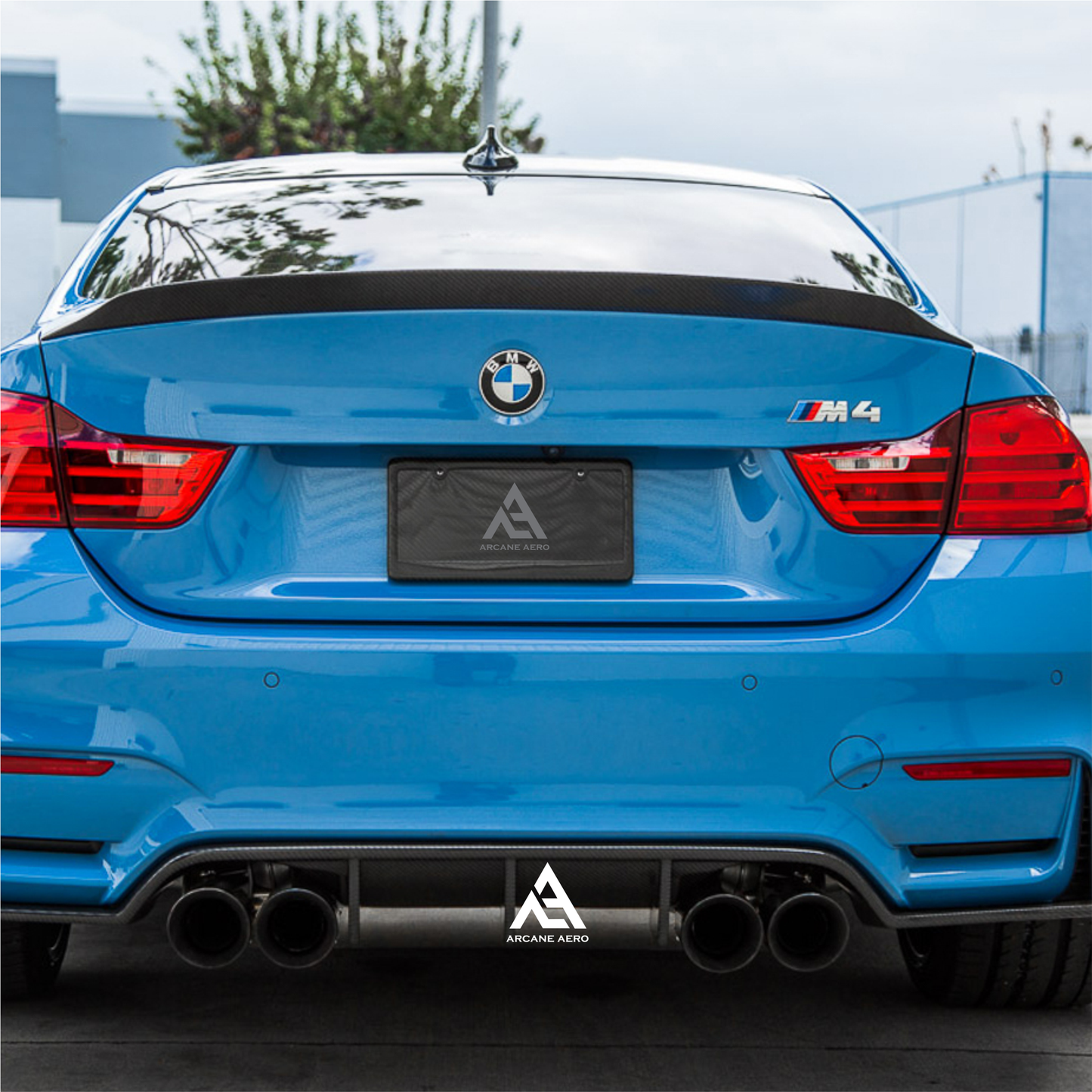 BMW F82 M4 PERFORM CARBON FIBER DIFFUSER
