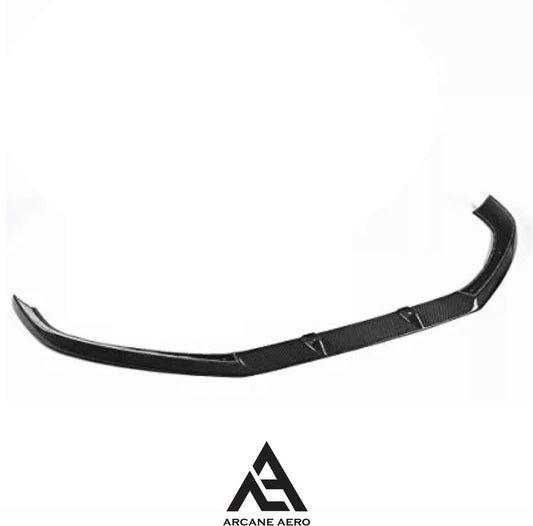 AUDI A4 1 PIECE GLOSS BLACK FRONT LIP SPOILER