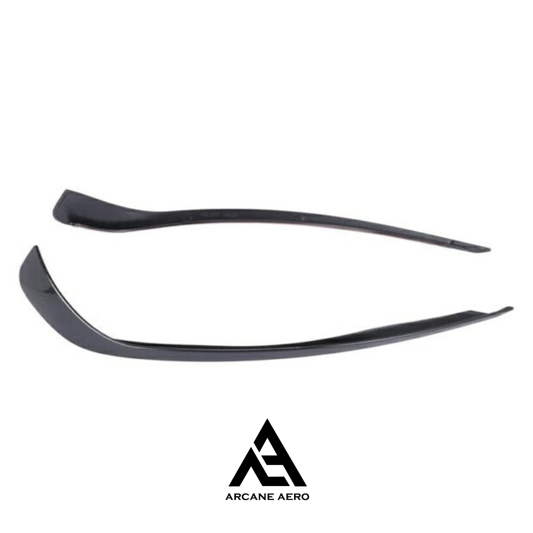 MERC CLA (W117) ARCANE AERO FRONT BUMPER CANARDS