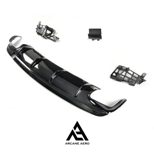 MERC W117 CLA ARCANE AERO STYLE DIFFUSER WITH PIPES