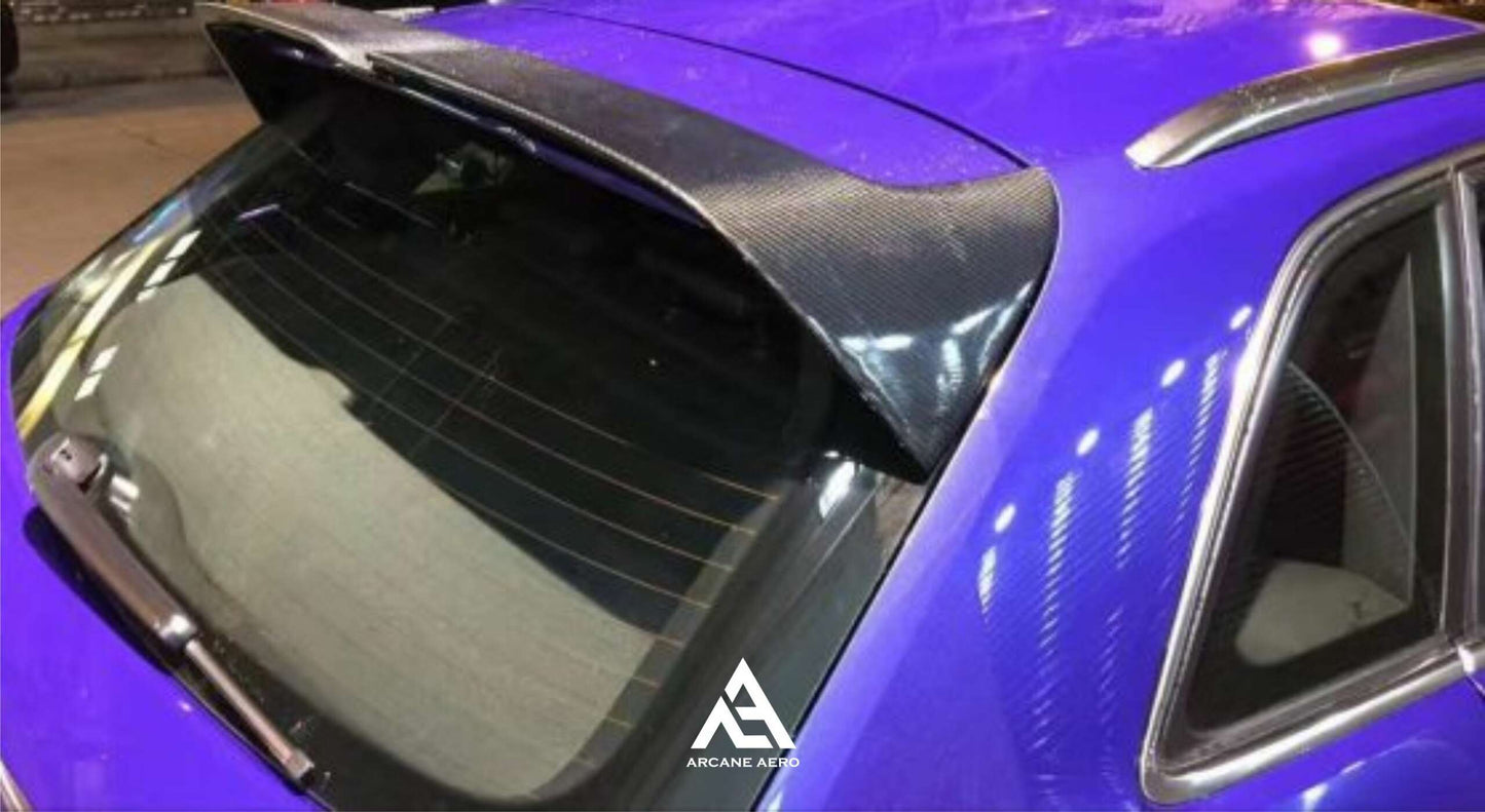 AUDI 8V OETTINGER ARCANE AERO CARBON FIBRE ROOF SPOILER