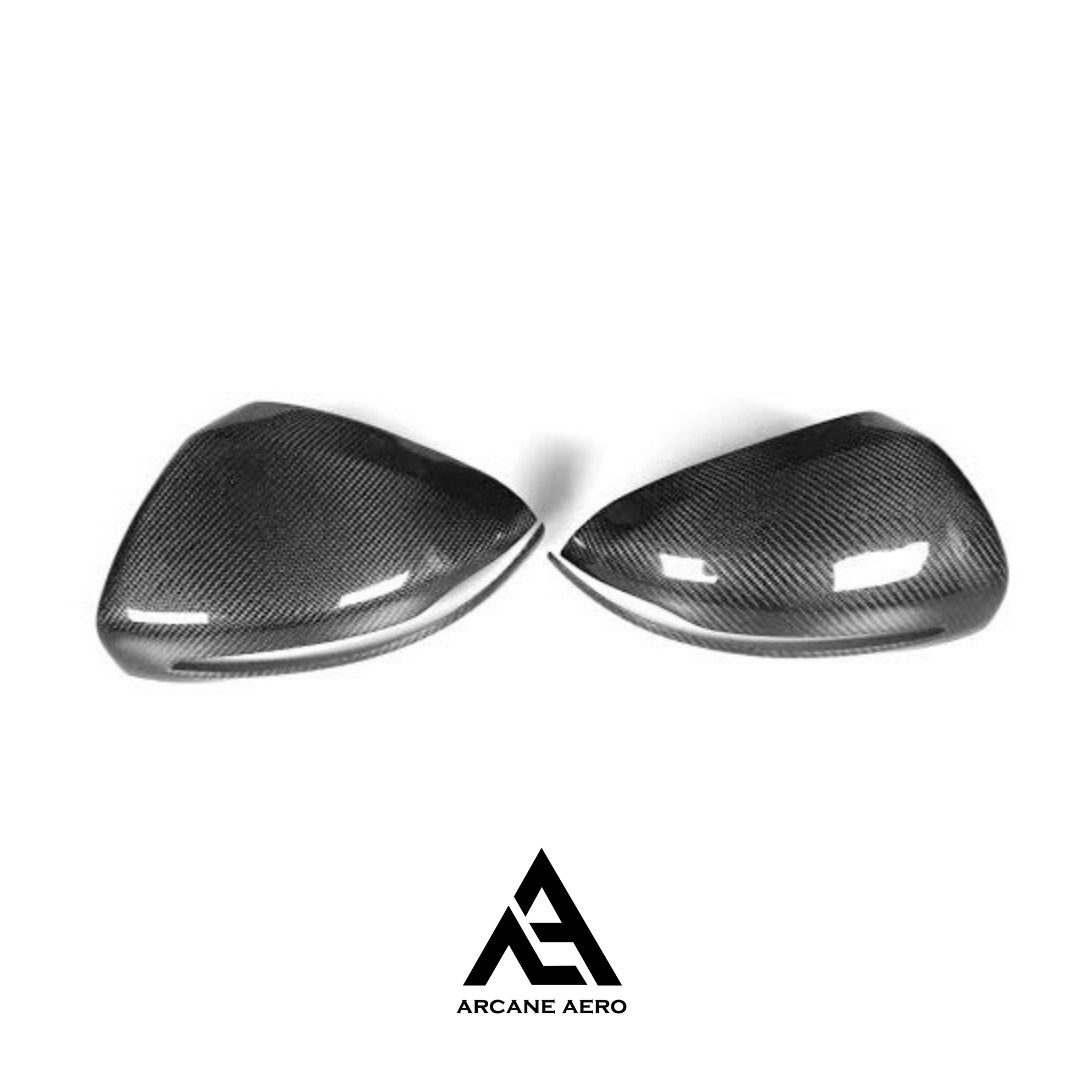 MERC W205 (C-CLASS) CARBON FIBRE MIRROR CAPS