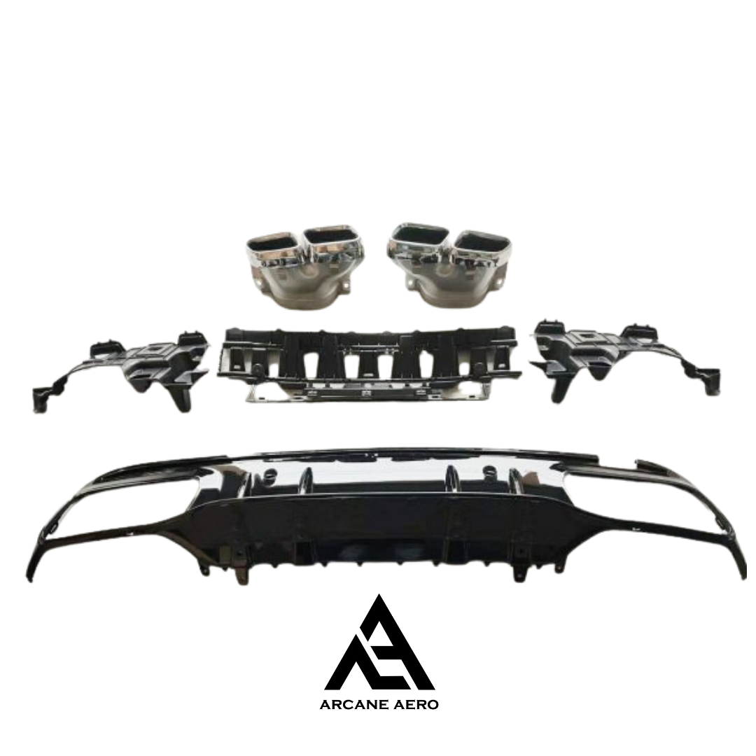 MERC W205 (SEDAN) EDITION 1 ARCANE AERO STYLE DIFFUSER