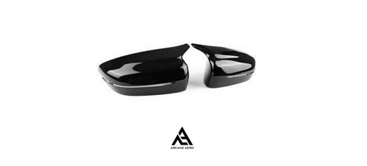 BMW G42 (2-SERIES) ARCANE AERO M STYLE MIRROR CAPS GLOSS BLACK