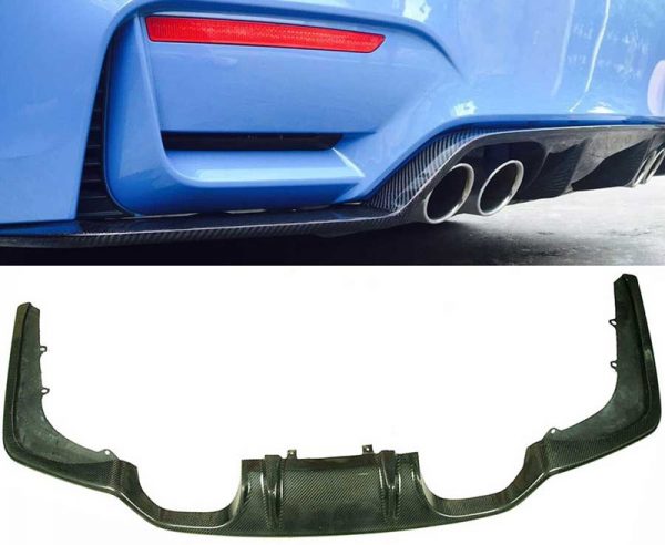 BMW F80 M3 3D STYLE ARCANE AERO CARBON FIBER REAR DIFFUSER – ARCANEAERO-SA