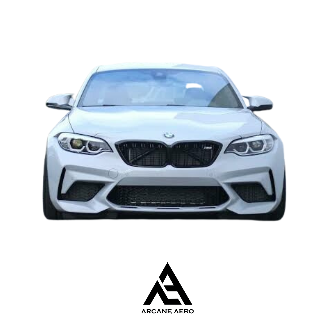 BMW F22 (2-SERIES) M2 COMPETITION STYLE ARCANE AERO FRONT BUMPER