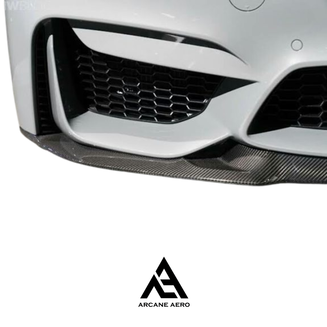 BMW F80 M3 CARBON FIBER CS STYLE ARCANE AERO FRONT SPOILER