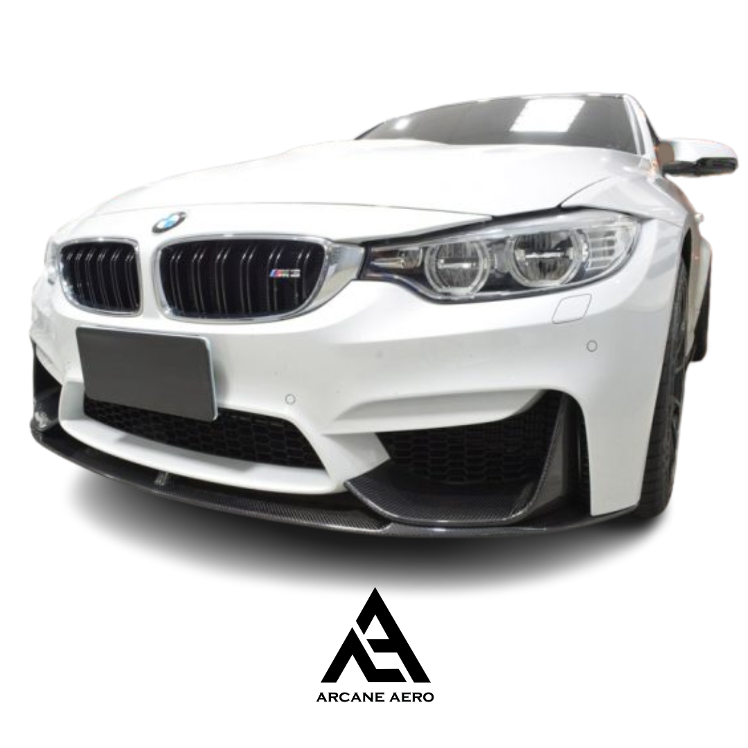 BMW F80 M3 PERFORM STYLE ARCANE AERO CARBON FIBER FRONT SPOILER