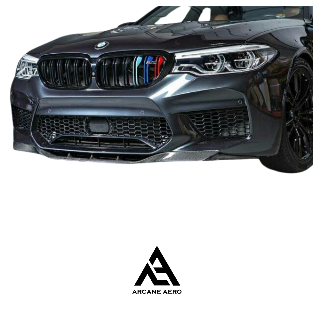 BMW F90 M5 RKP STYLE CARBON FIBRE ARCANE AERO FRONT SPOILER