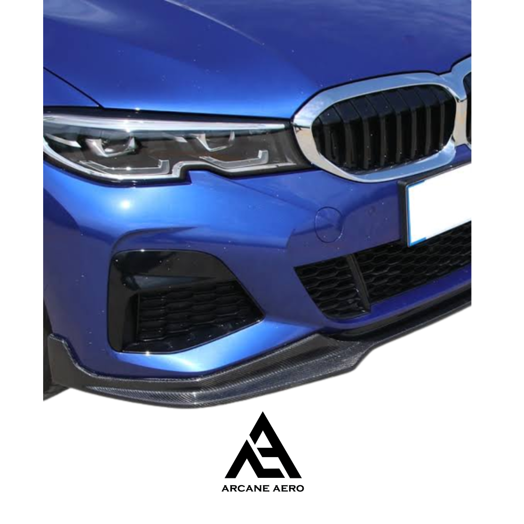 BMW G20 3-SERIES PERFORMANCE STYLE ARCANE AERO CARBON FIBER FRONT SPOILER