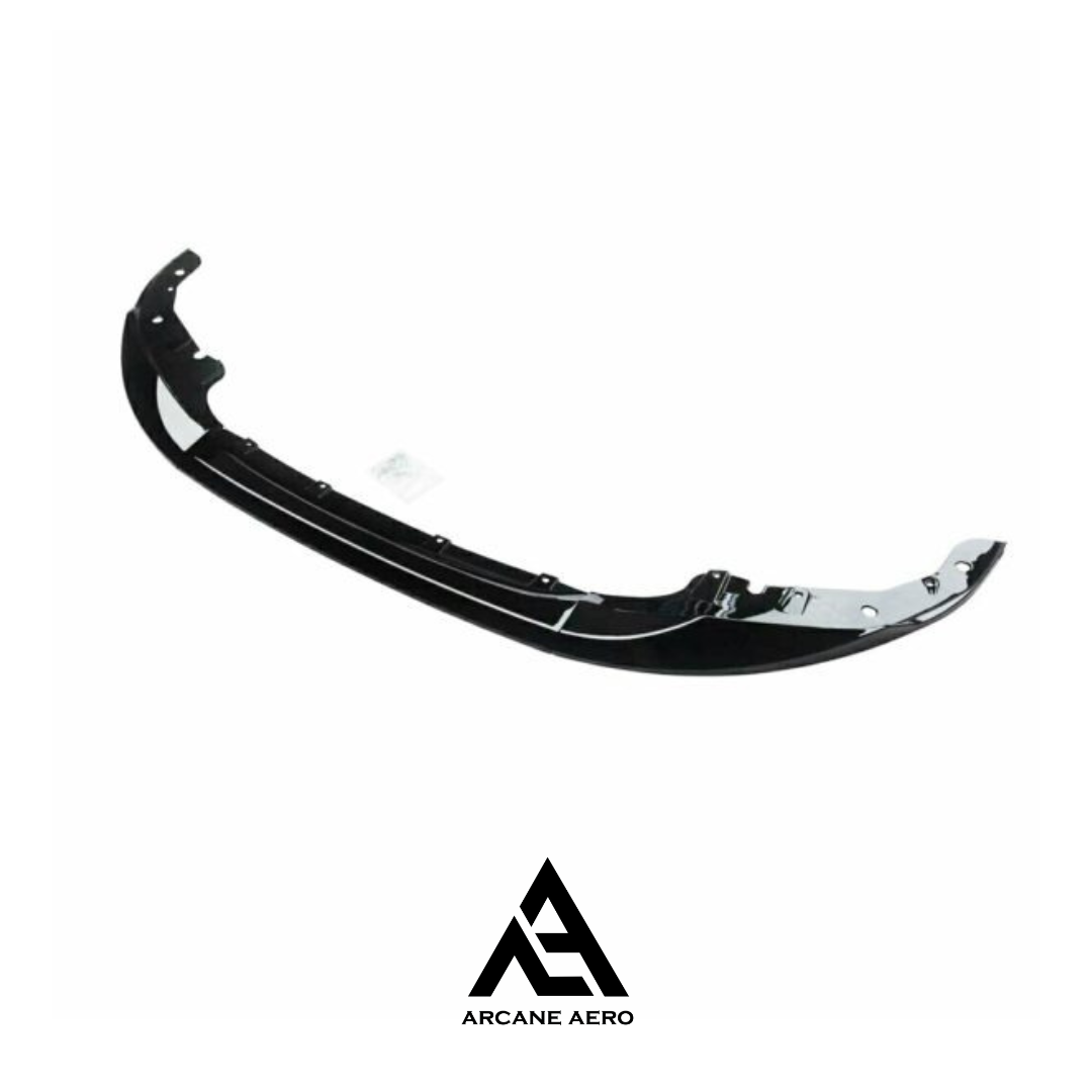 BMW G22 (4-SERIES) MP STYLE GLOSS ARCANE AERO BLACK FRONT SPOILER