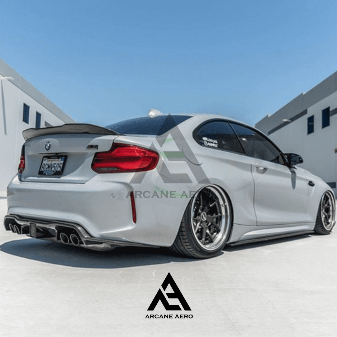 BMW F87 M2 ARCANE AERO STYLE CARBON FIBRE LED DIFFUSER