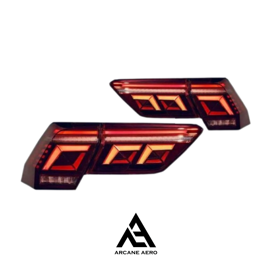 VW TIGUAN (MK2) IQ STYLE ARCANE AERO DYNAMIC LED TAILLIGHTS