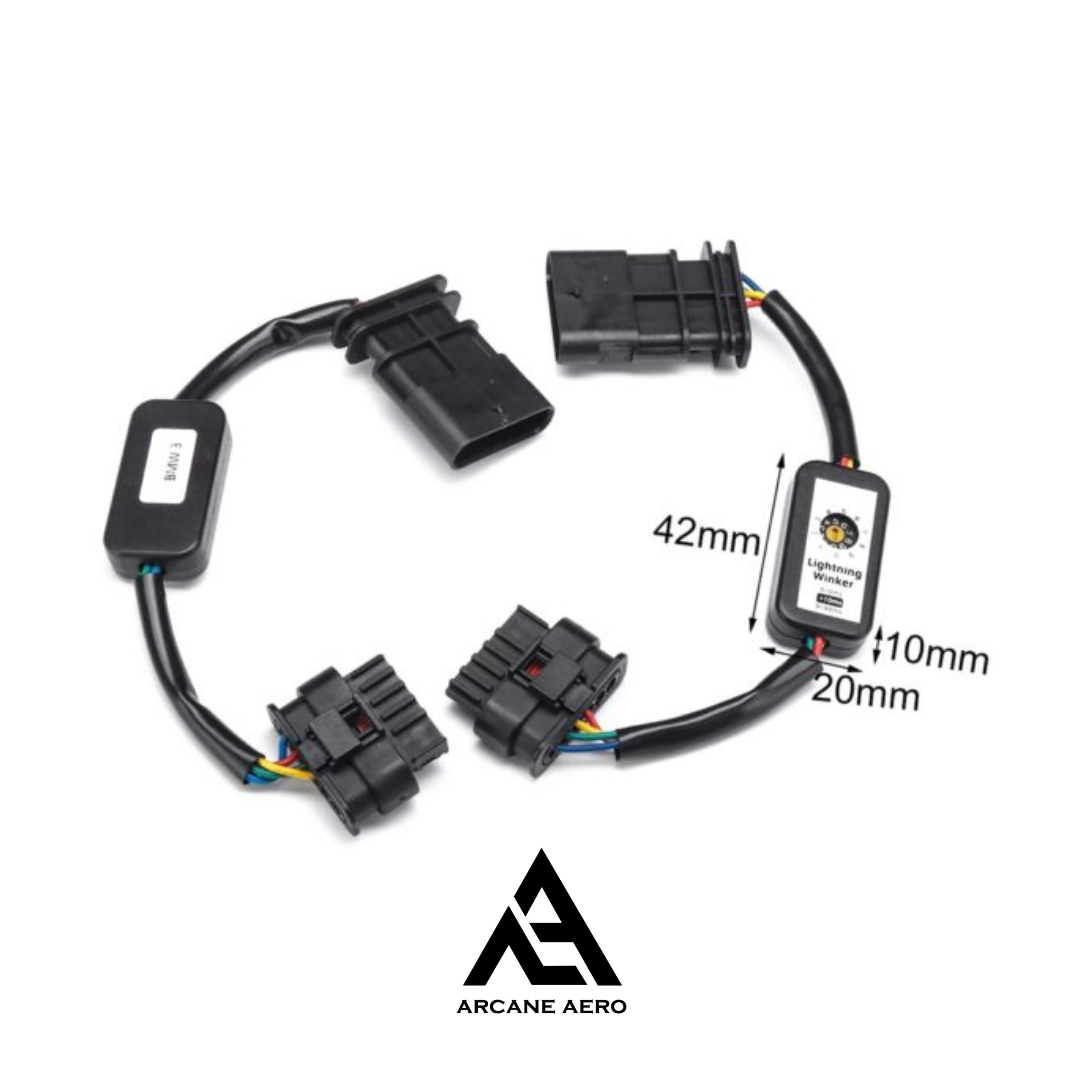 BMW F30/F80 (3-SERIES) ARCANE AERO (LCI) SEMI-DYNAMIC TAIL LIGHT HARNESS